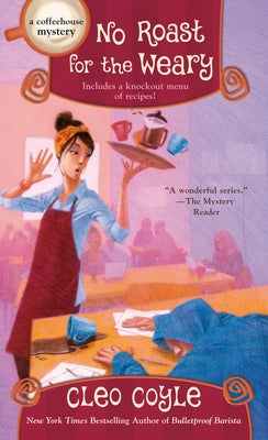 Mass market paperback of "No Roast for the Weary" by Berkley Books, featuring the book cover with title and author details.