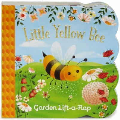 Little Yellow Bee board book by Cottage Door Press featuring colorful bee illustrations and a friendly design for young children.