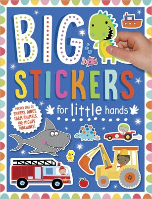 Paperback Big Stickers for Little Hands My Amazing and Awesome by Make Believe Ideas, featuring colorful, fun sticker designs for kids.