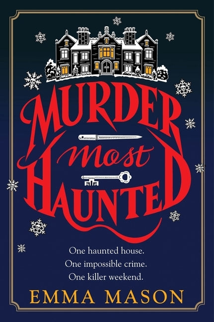 Paperback of Murder Most Haunted by William Morrow & Company, featuring a dark cover with eerie design elements.