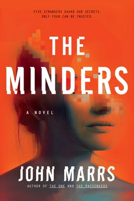 Paperback of The Minders by Berkley Books featuring a cover with abstract artwork and bold typography.