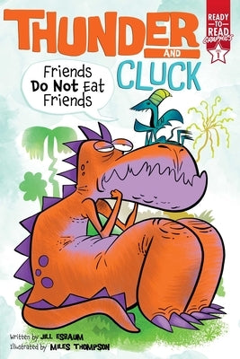 Paperback of "Friends Do Not Eat Friends" Ready-To-Read Graphics Level 1 by Simon Spotlight, featuring colorful illustrations on the cover.