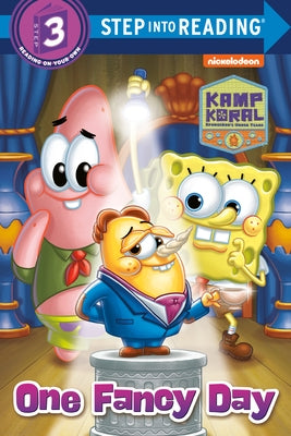 Paperback of "One Fancy Day" from Kamp Koral: Spongebob's Under Years series by Random House Books for Young Readers, showing colorful cover art.