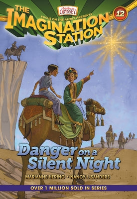 Paperback of "Danger on a Silent Night" by Focus on the Family Publishing, showing the book cover with title and festive design.