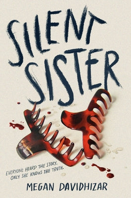 Paperback of Silent Sister novel by Delacorte Press, showing the book cover with title and author details.
