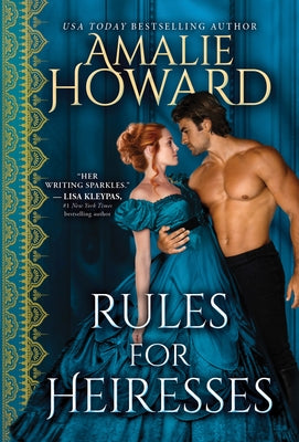 Mass market paperback of "Rules for Heiresses" by Sourcebooks Casablanca featuring a colorful cover with elegant design elements.