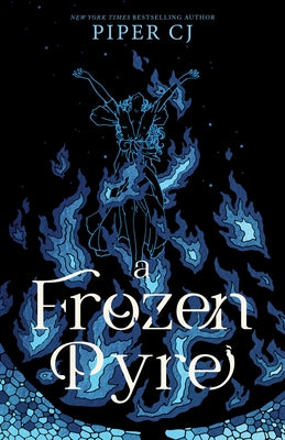 Paperback of A Frozen Pyre by Bloom Books, featuring a mystical winter-themed cover illustration.