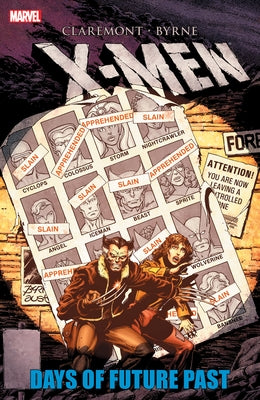 Marvel Universe X-Men: Days of Future Past paperback comic book, featuring artwork from the new printing edition.