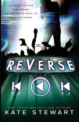 Paperback novel titled "Reverse" by Kls Press, showing the book cover with abstract artwork and title text.