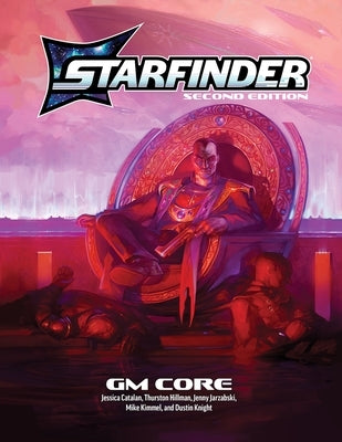 Paizo Inc. Starfinder GM Core paperback book with cover artwork and title visible.