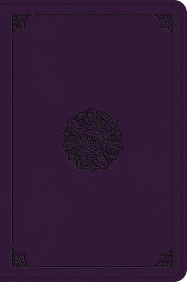 ESV Large Print Bible (Trutone, Lavender, Emblem Design) by