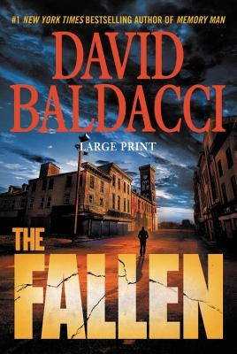 Hardcover of "The Fallen" novel published by Grand Central Publishing, featuring the book cover with dark and dramatic artwork.