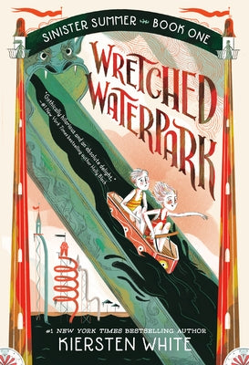 Paperback of Wretched Waterpark by Rh Children’s Books featuring colorful cover art with waterpark scene and playful illustrations.