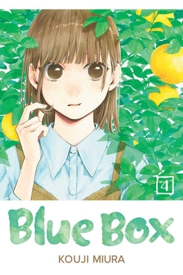 Blue Box Vol. 4 paperback manga by Viz Media showing the cover with characters and vibrant artwork.