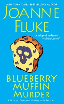 Blueberry Muffin Murder mass market paperback book by Kensington Publishing Corporation featuring a colorful cover with blueberries and a muffin.