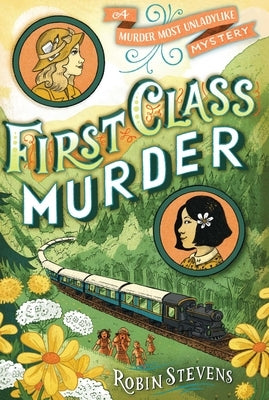 Paperback of First Class Murder by Simon & Schuster Books for Young Readers, showcasing the book cover with title and design.