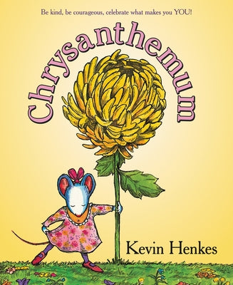 Greenwillow Books Chrysanthemum first day of school paperback book for kids with colorful cover illustration