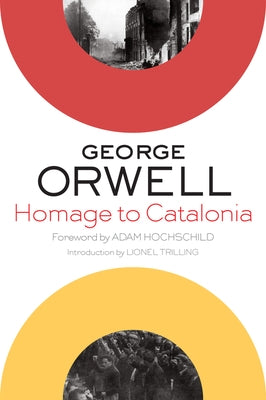 Paperback of Homage to Catalonia by Mariner Books Classics, featuring a cover with a vintage design and the book title.