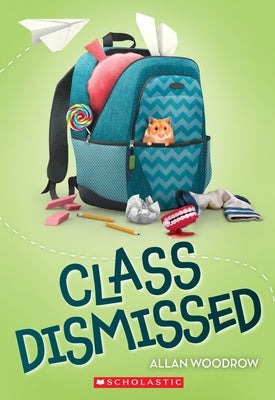 Paperback book titled "Class Dismissed" by Scholastic Paperbacks, with a colorful cover illustration featuring students and a school setting.
