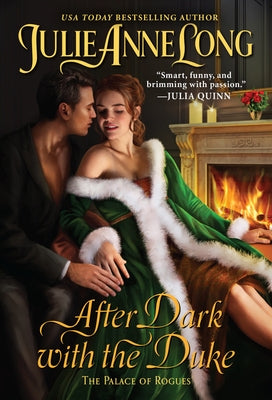 Mass market paperback of "After Dark with the Duke: The Palace of Rogues" by Avon Books, featuring the book cover.