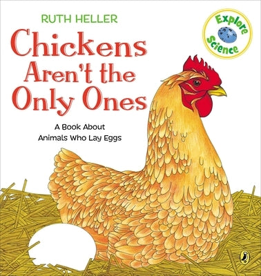Paperback of "Chickens Aren't the Only Ones" by Puffin Books featuring the book cover with colorful illustrations and title text.