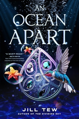 Paperback of "An Ocean Apart" by Joy Revolution, showing the book cover with ocean imagery and title text.