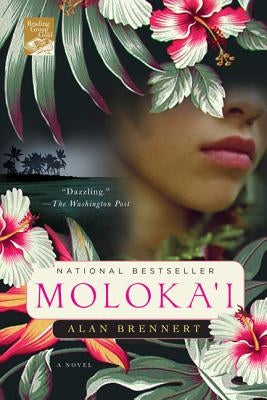 Paperback of Moloka'i by St. Martin's Griffin featuring the book cover with title and author text on a white background