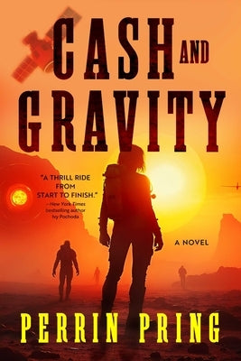 Paperback of "Cash and Gravity" by Diversion Books, featuring the book cover with title and author details.