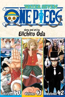 Paperback of One Piece Omnibus Edition Vol. 14 by Viz Media showing colorful manga cover art and spine.