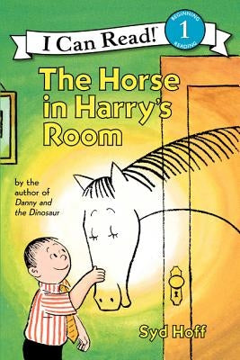 Paperback of The Horse in Harry's Room by HarperCollins, featuring the book cover with colorful illustrations.