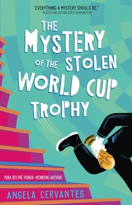 Cover image of the paperback novel "The Mystery of the Stolen World Cup Trophy" by Henry Holt & Company.