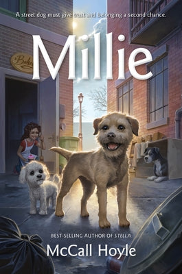 Paperback book titled "Millie" by Shadow Mountain, with a colorful cover featuring illustrations and text on the front.