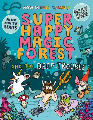 Paperback of Super Happy Magic Forest and Deep Trouble Volume 3 by Oxford Children's featuring colorful cover art with forest characters.