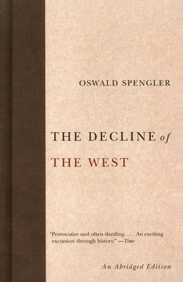 The Decline of the West Paperback Vintage