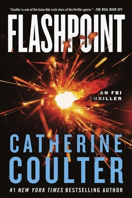 Paperback of "Flashpoint: An FBI Thriller" by William Morrow & Company, featuring the book cover with title and author details.