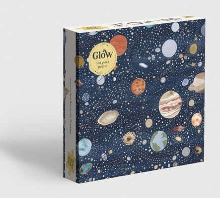 Glow Puzzle: 500 Piece Space-Themed Jigsaw Puzzle Other Magic Cat
