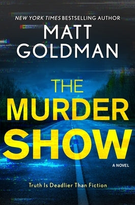 Paperback copy of The Murder Show novel by Forge, featuring a dark, mysterious cover with eerie artwork.