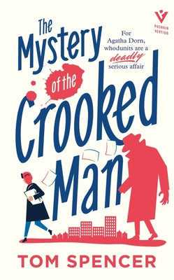 Paperback copy of "The Mystery of the Crooked Man" by Pushkin Vertigo with a cover featuring mysterious artwork.