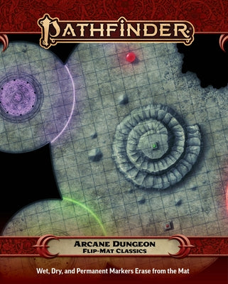 Pathfinder Flip-Mat Classics: Arcane Dungeon Paperback Paizo Inc.