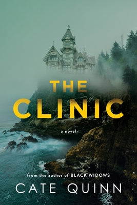 Paperback of The Clinic by Sourcebooks Landmark featuring a cover with an abstract design and title text.