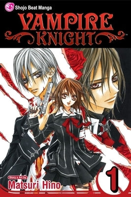 Vampire Knight Volume 1 paperback by Viz Media featuring manga artwork on the cover.