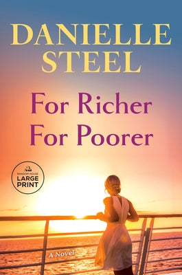 Paperback of "For Richer for Poorer" by Random House Large Print Publishing, featuring the book's cover with title and author details.