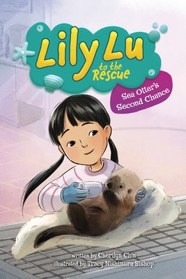 Paperback of "Sea Otter's Second Chance" by Lerner Publications, showing the book cover with ocean and sea otter illustrations.