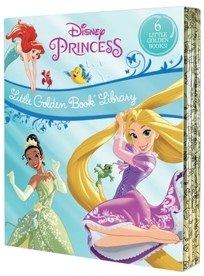 Disney Princess Little Golden Book Library -- 6 Little Golden Books: Tangled; Brave; The Princess and the Frog; The Little Mermaid; Beauty and the Bea Boxed Set Golden/Disney