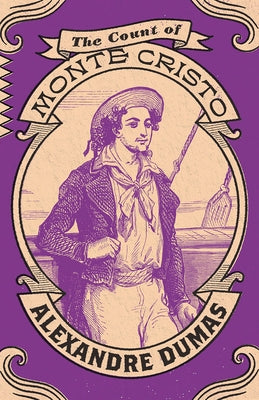 Vintage paperback of The Count of Monte Cristo with a classic cover design and black text on a cream background.