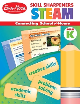 Skill Sharpeners: Steam, Prek Workbook Paperback Evan-Moor Educational Publishers
