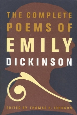 Paperback copy of "The Complete Poems of Emily Dickinson" by Back Bay Books, showing the book cover with title and author.