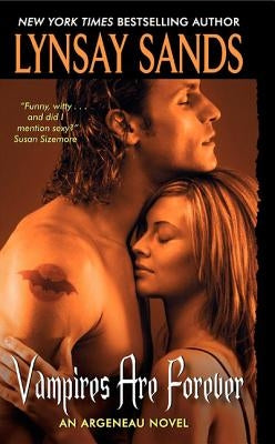 Mass market paperback of "Vampires Are Forever" by Avon Books featuring a dark, vampire-themed cover design.