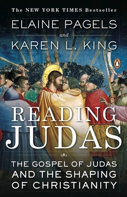 Paperback of Reading Judas by Penguin Books featuring the cover image of the Gospel of Judas and its influence on Christianity.