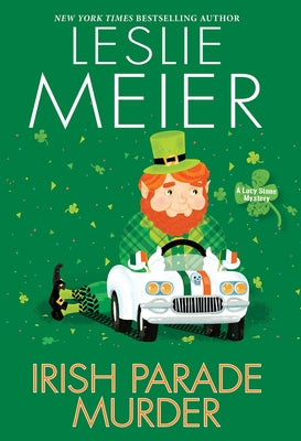 Irish Parade Murder mass market paperback book by Kensington Publishing Corporation with a cover featuring a city street scene.